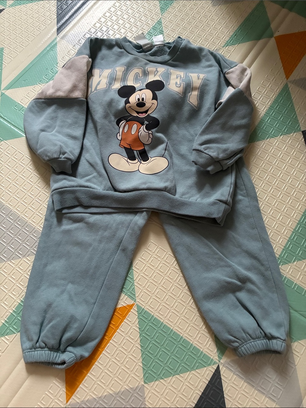 Mickey Mouse Blue Kids Sweatpants - Disney